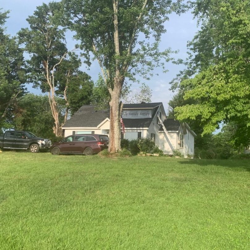 Pictured above is the Scottsville Rd. home where the double homicide occurred.